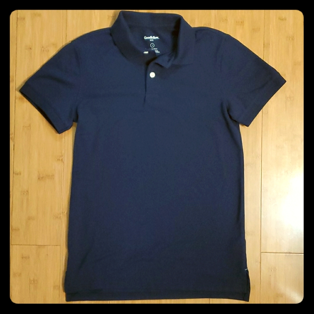 Goodfellow & Co. Men's Small Navy Blue Polo